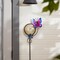 Accent Plus Home Decorative Metal Thermometer Garden Stake - Butterfly